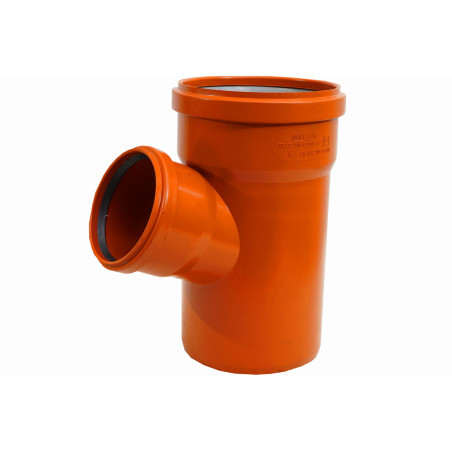 trójnik pomarańczowy redukcyjny PP fi 160/110/67st